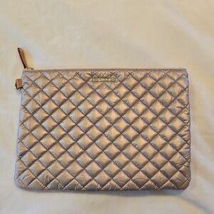 MZ Wallace Metro Pouch Rose Gold Metalic